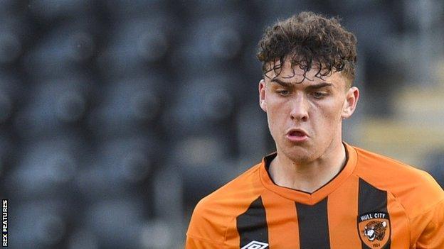 Callum Jones made one appearance for Hull City in League One last season