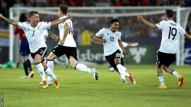 Germany celebrate