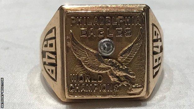 Tommy Thompson's 1949 Championship ring