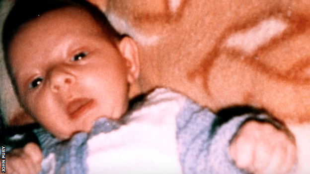 Tyson Fury as a baby