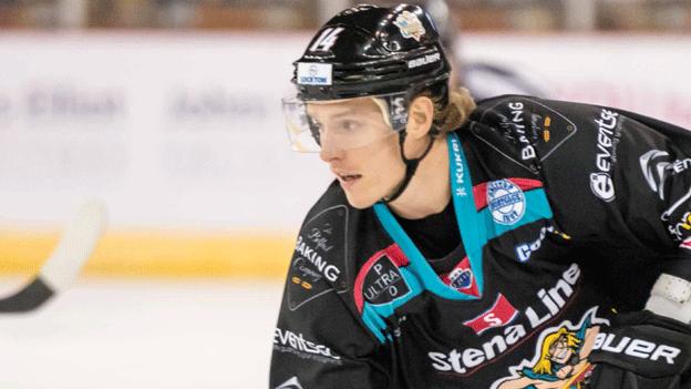 Mike Forney scored the second goal for the Belfast Giants