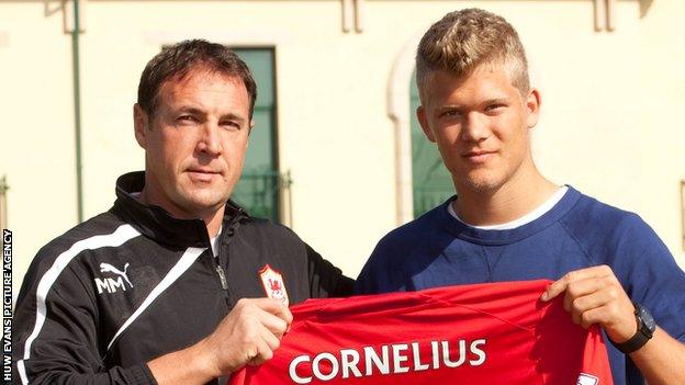 Former Cardiff manager Malky Mackay signed striker Andreas Cornelius for £7.5m in July 2013