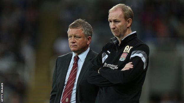 Chris Wilder and Alan Knill