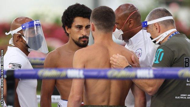 Referees must still wear masks while trainers must also wear PPE