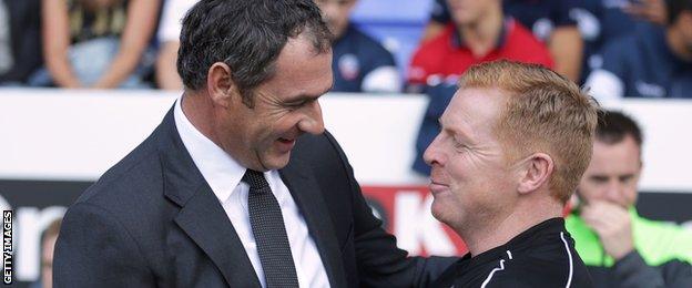 Paul Clement and Neil Lennon