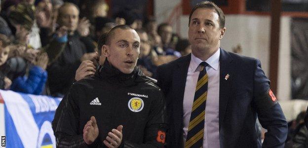 Scott Brown and Malky Mackay