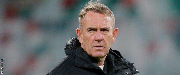 Northern Ireland manager Kenny Shiels