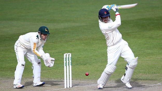 Lancashire batsman Liam Livingstone and Nottinghamshire wicketkeeper Chris Read