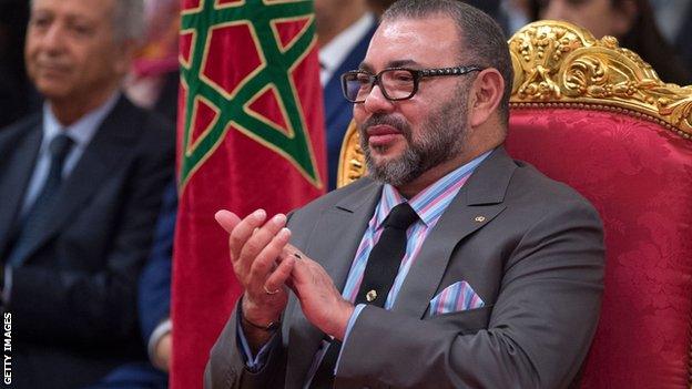 Mohammed VI, the King of Morocco