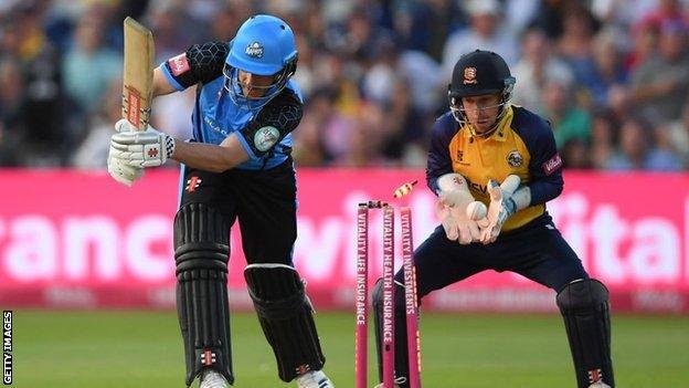 Essex beat Worcestershire in last year's Edgbaston final, matching the holders' achievement in 2018 of winning for the first time