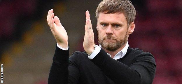 Scunthorpe manager Graham Alexander