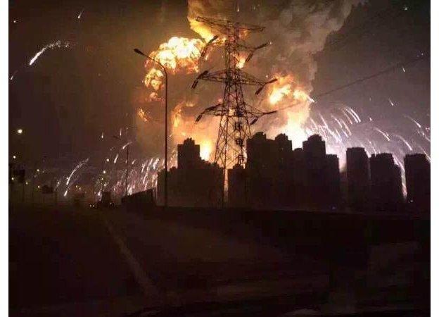 Explosion in Tianjin