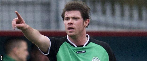 Buckie Thistle manager Graeme Stewart