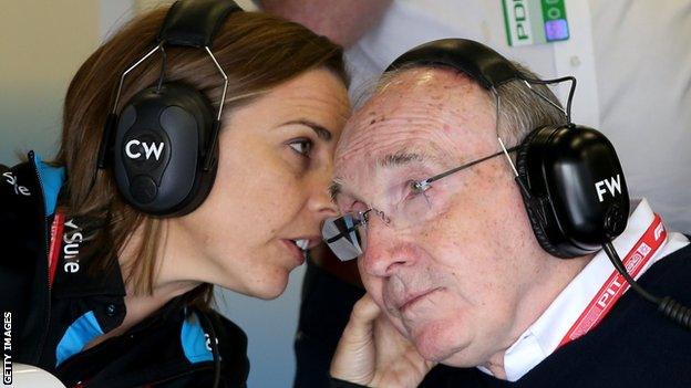 Claire and Frank Williams