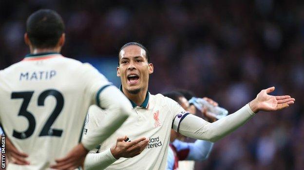 Liverpool defender Virgin van Dijk