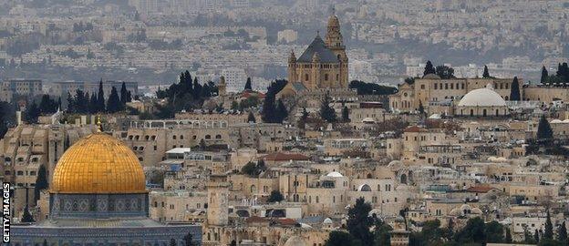 Jerusalem skyline