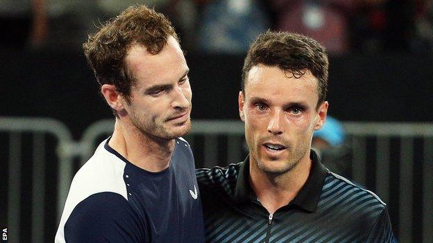 Andy Murray and Roberto Bautista Agut