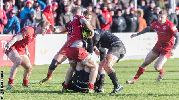 Jersey Reds v Newcastle Falcons