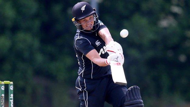 New Zealand captain Suzie Bates scored her 151 in just 94 balls at the YMCA Sports Club