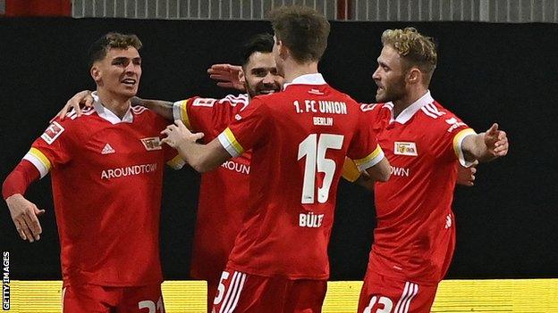 Union Berlin celebrate