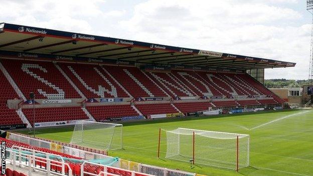 Swindon Town's County Ground stadium