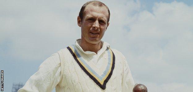 Geoffrey Boycott, pictured in 1965