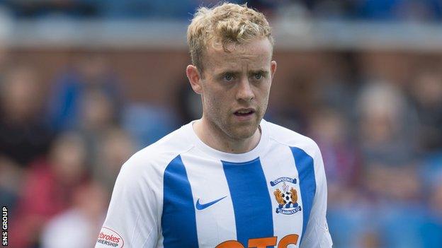 Kilmarnock winger Rory McKenzie