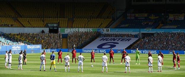 Minute's silence at Leeds