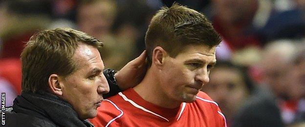 Brendan Rodgers and Steven Gerrard