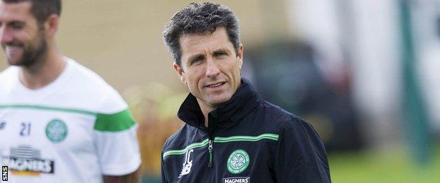 Celtic assistant manager John Collins