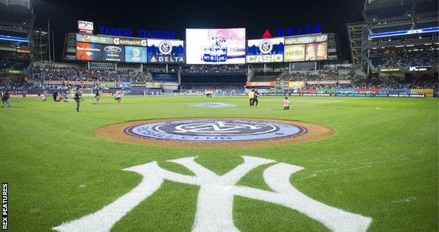 New York City FC are based at the iconic Yankee Stadium, home of baseball team New York Yankees