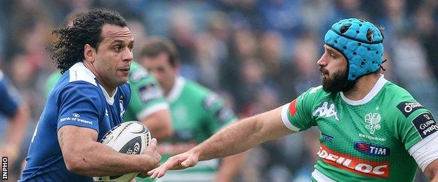 Isa Nacewa produced a tremendous display for Leinster