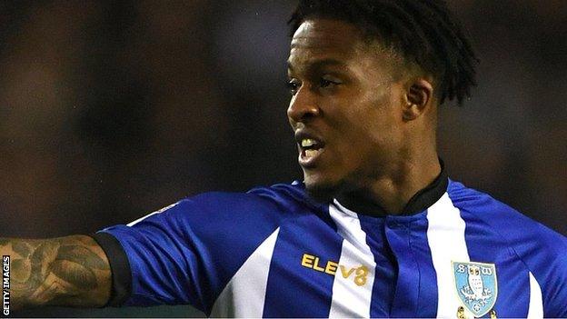 Rolando Aarons in action for Sheffield Wednesday