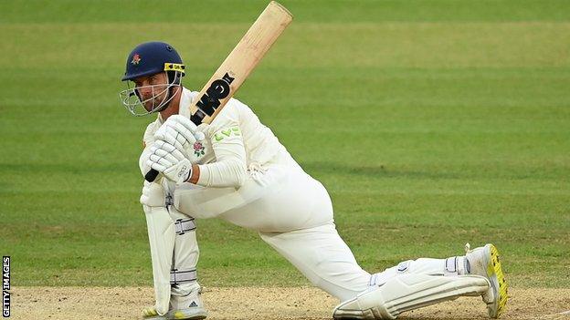 Vilas also scored a hundred in Lancashire's opening County Championship game of the season against Kent