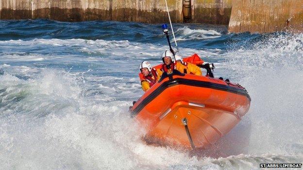 St Abbs lifeboat