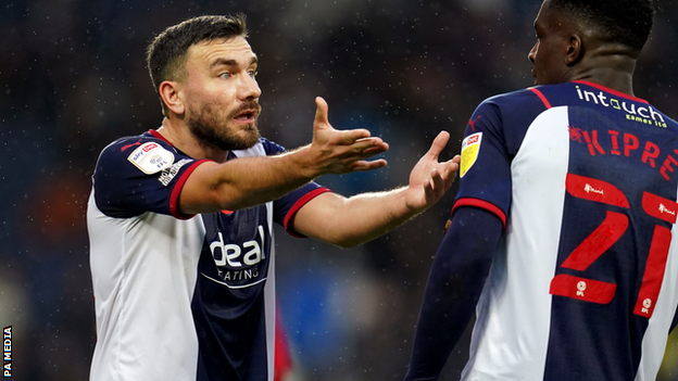 Robert Snodgrass's last appearance for West Bromwich Albion was in the 1-1 home draw with Middlesbrough in early November