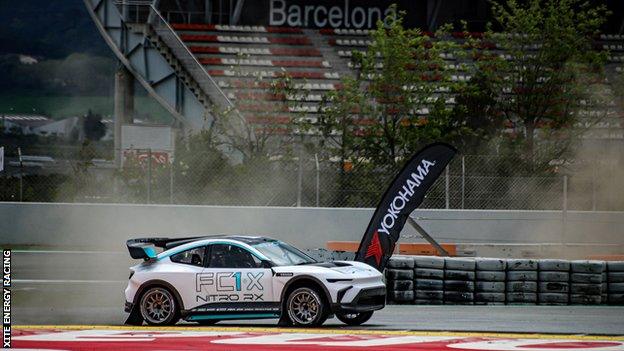 The FC1-X rallycross car for the 2022 Nitro RX series