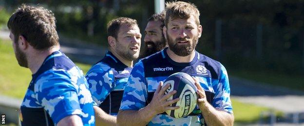 Scotland flanker John Barclay