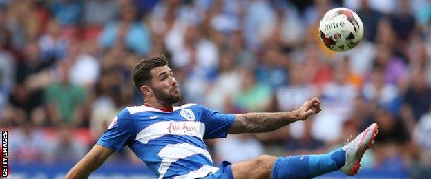 QPR striker Charlie Austin