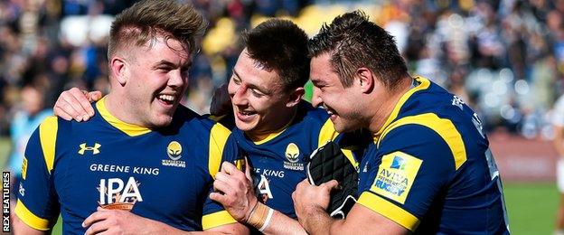 Worcester celebrate