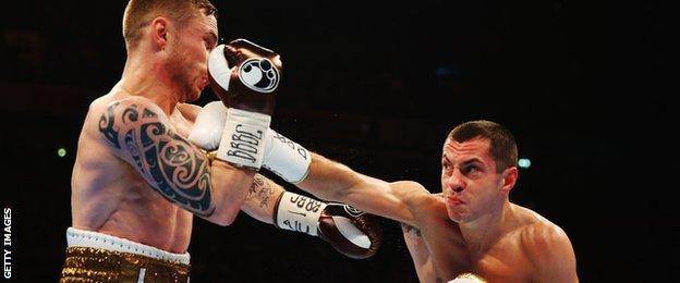 Carl Frampton and Scott Quigg