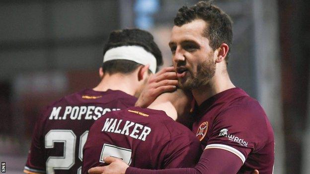 Hearts Jamie Walker