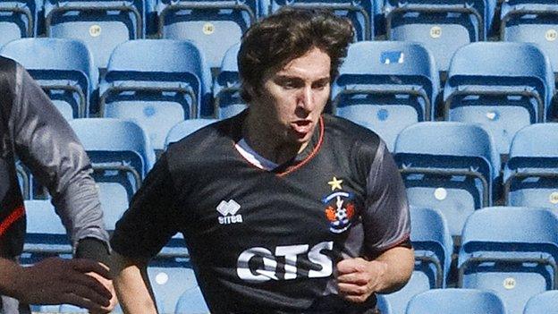 Kilmarnock midfielder Chris Johnston