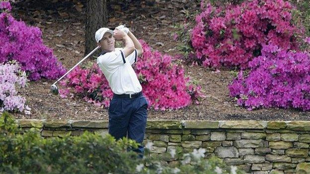 13th hole at Augusta National