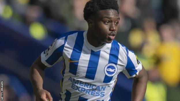 Tariq Lamptey in action for Brighton