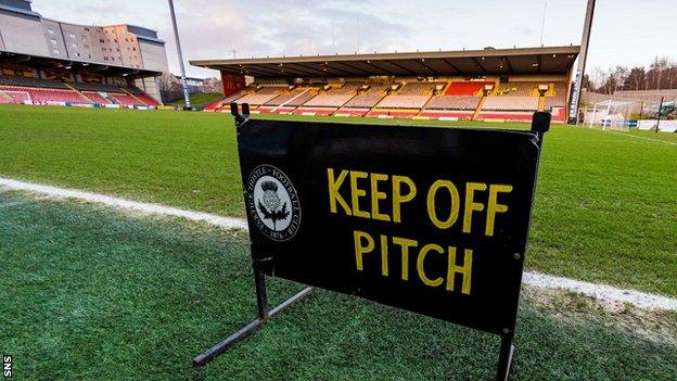 Firhill pitch