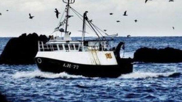 Scottish fishing boat