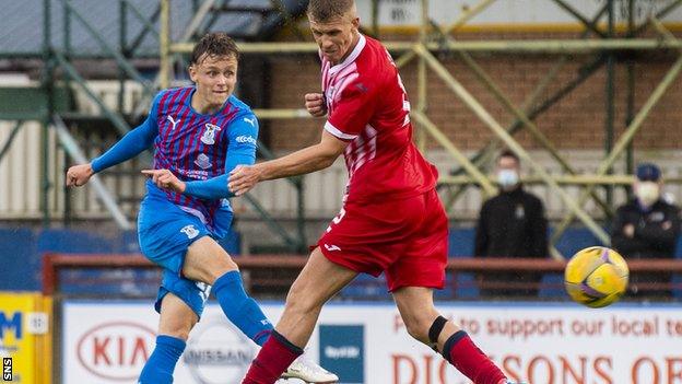 Roddy MacGregor came off the bench to win it for Inverness CT with a superb strike