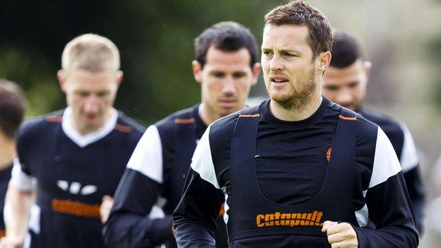 Jon Daly is training with Dundee United