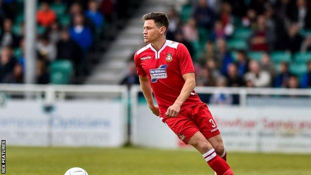 Defender James Jennings scored on his return for Wrexham